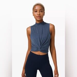 Lululemon Time to restore mock neck tank